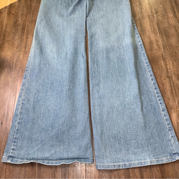 Grey Ant Flare Jeans Y2K High Rise Vintage Rare 70s Light Blue Retro Vintage - Picture 10 of 10